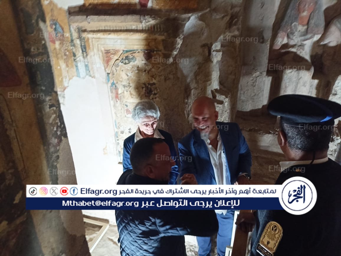 افتتاح مقبرة TT49 فى منطقة خوخة غرب الأقصر