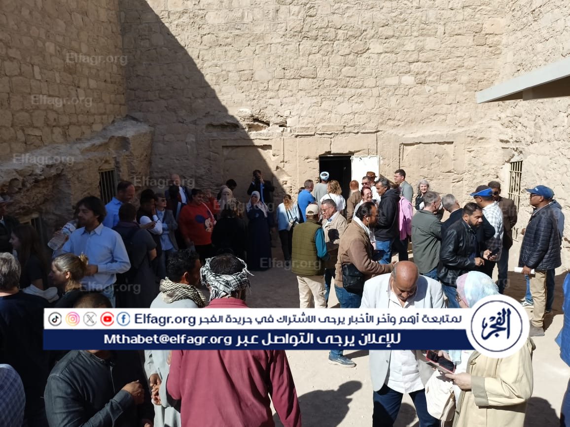 افتتاح مقبرة TT49 فى منطقة خوخة غرب الأقصر