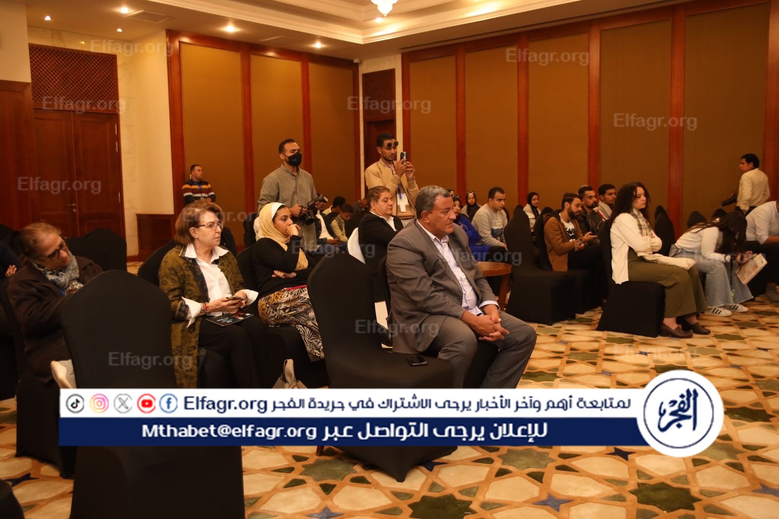 المنتج جابي خوري ضمن فعاليات مهرجان الأقصر