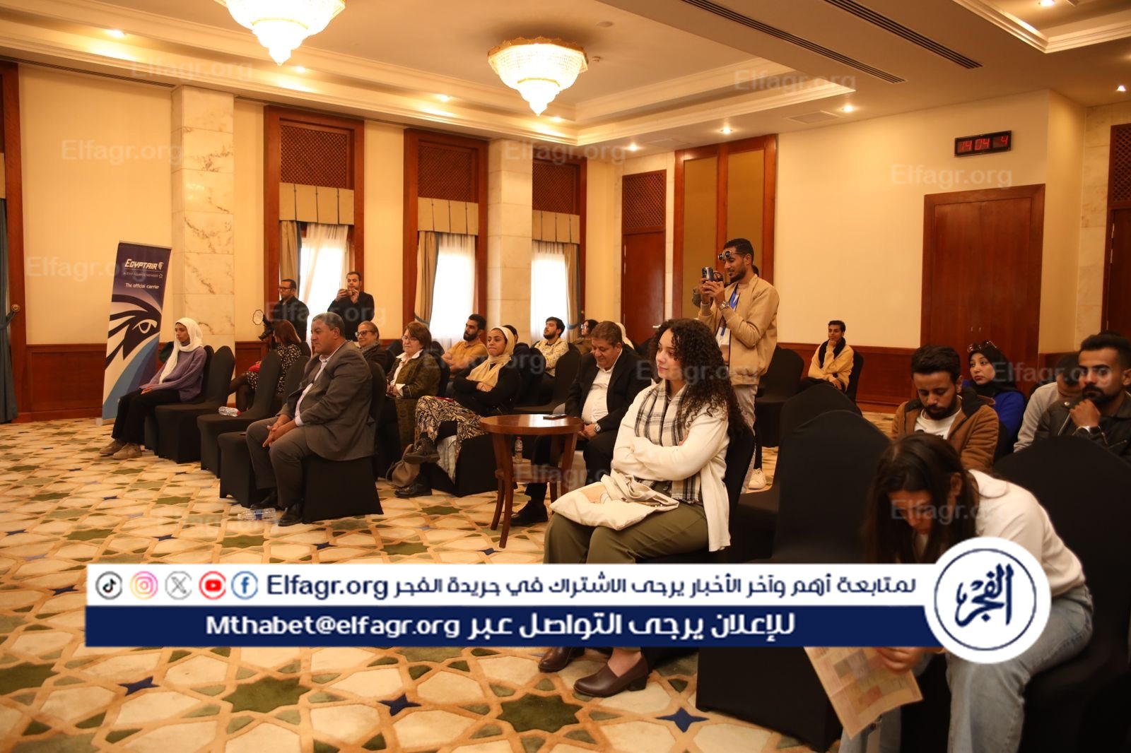 المنتج جابي خوري ضمن فعاليات مهرجان الأقصر