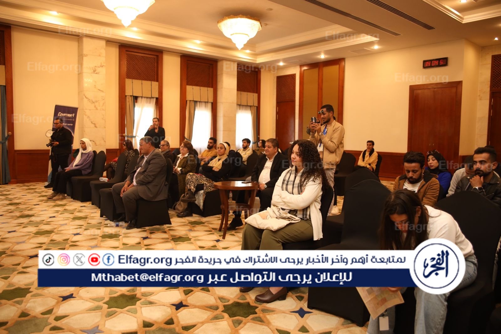 المنتج جابي خوري ضمن فعاليات مهرجان الأقصر