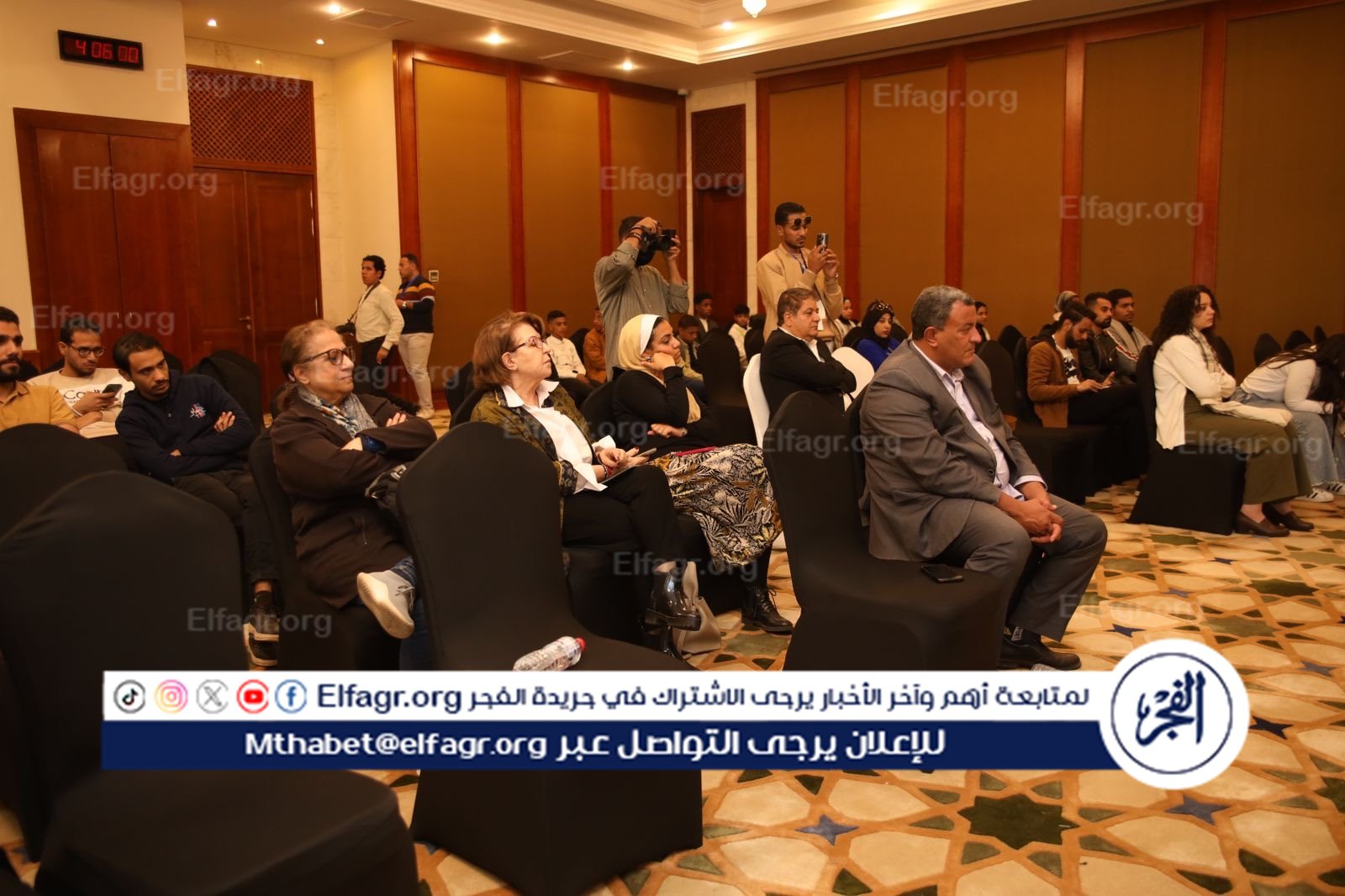 المنتج جابي خوري ضمن فعاليات مهرجان الأقصر