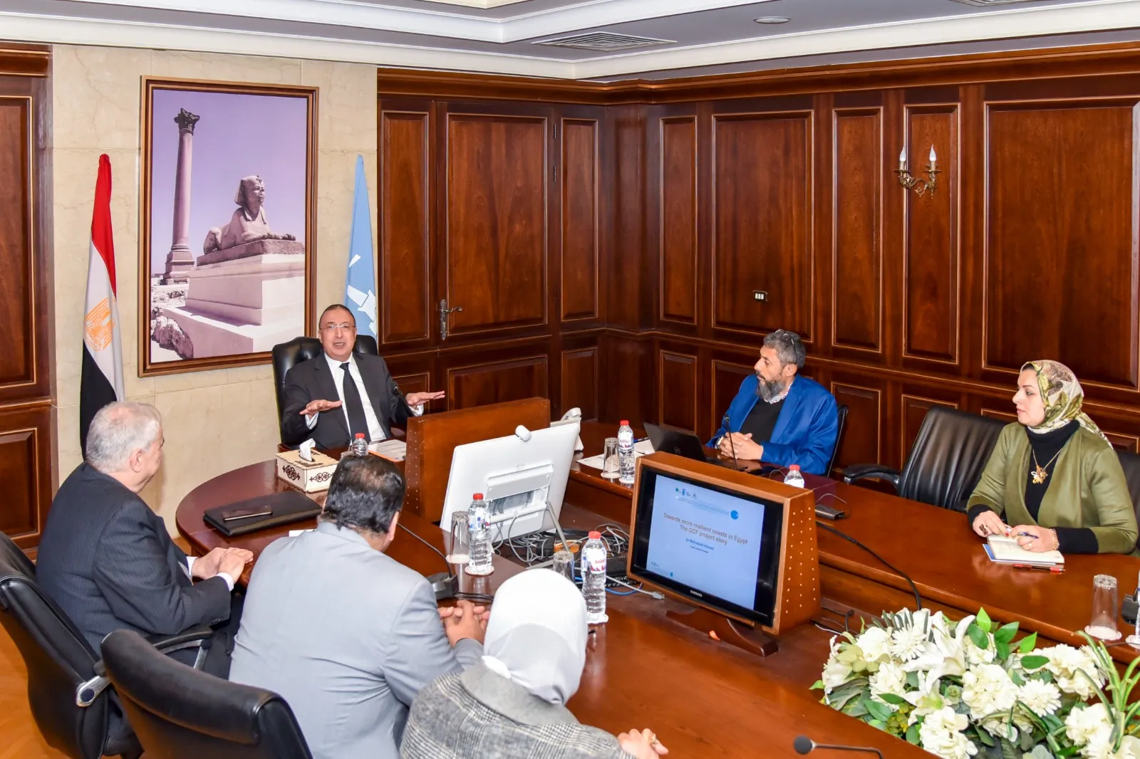 جانب من اللقاء