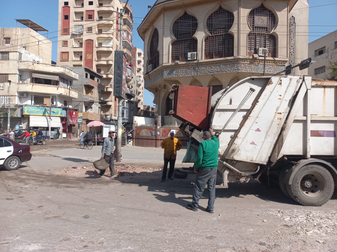 حملات نظافة بالدقهلية