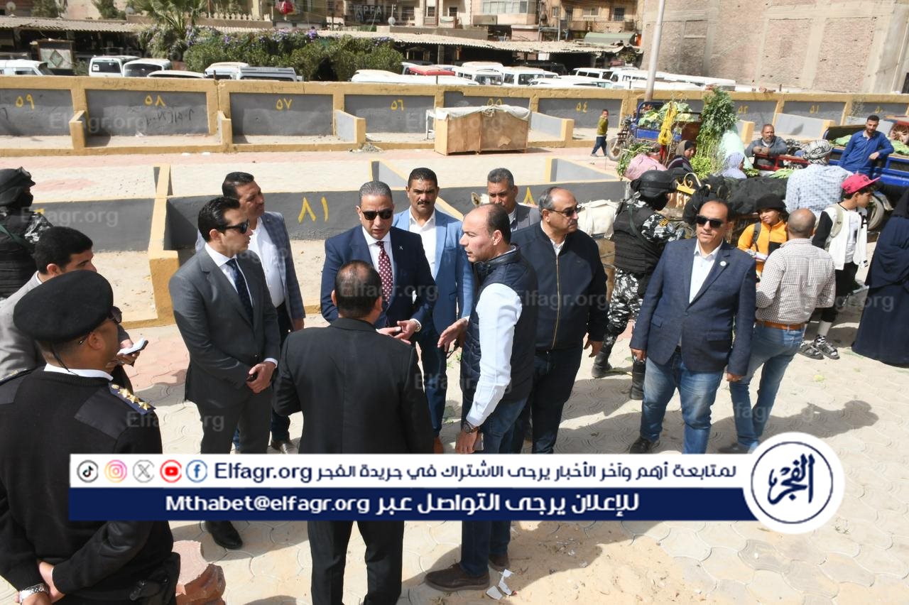 محافظ الفيوم يتفقد