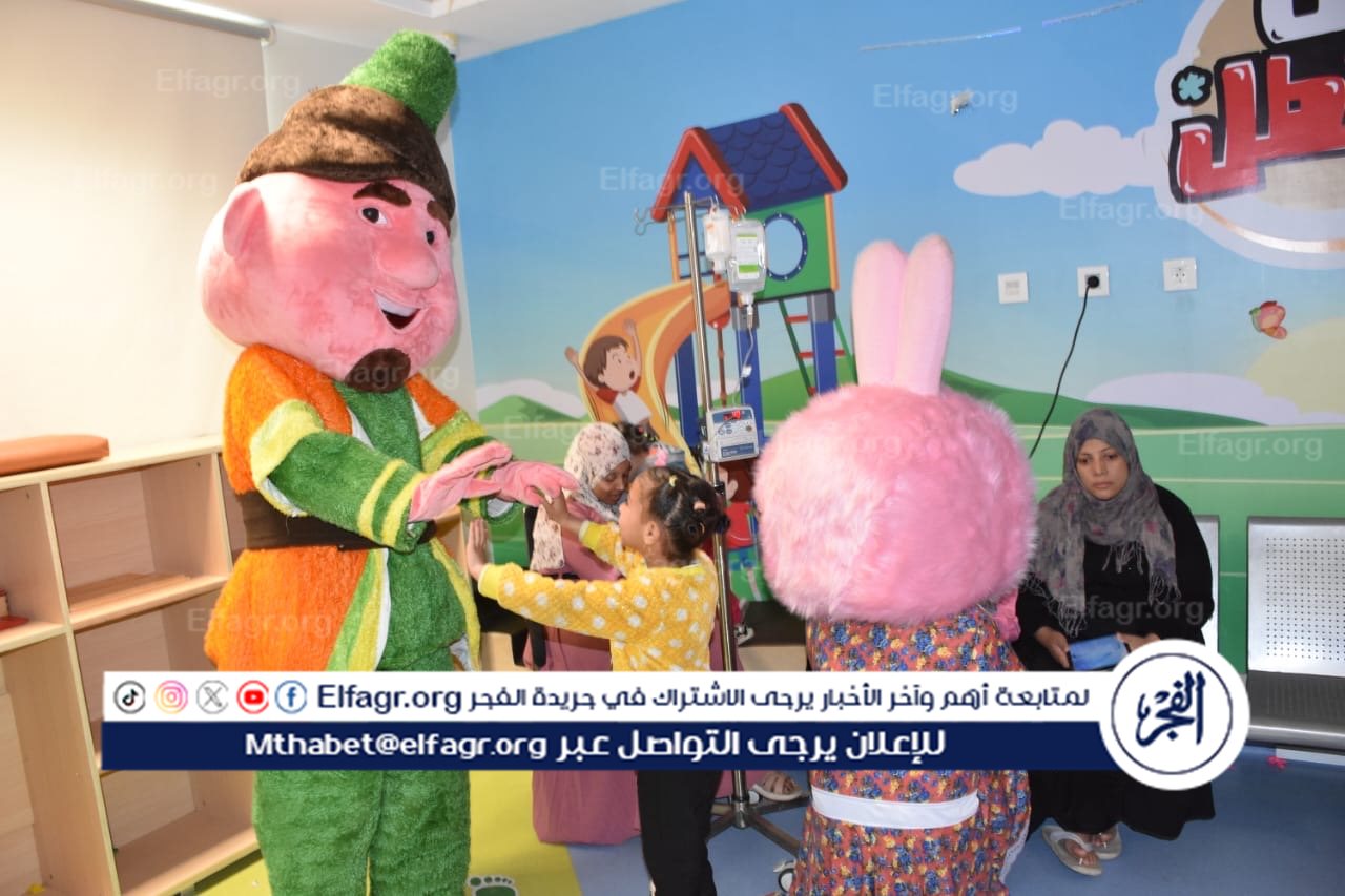 جانب من مشاركة الأطفال بالاحتفالية