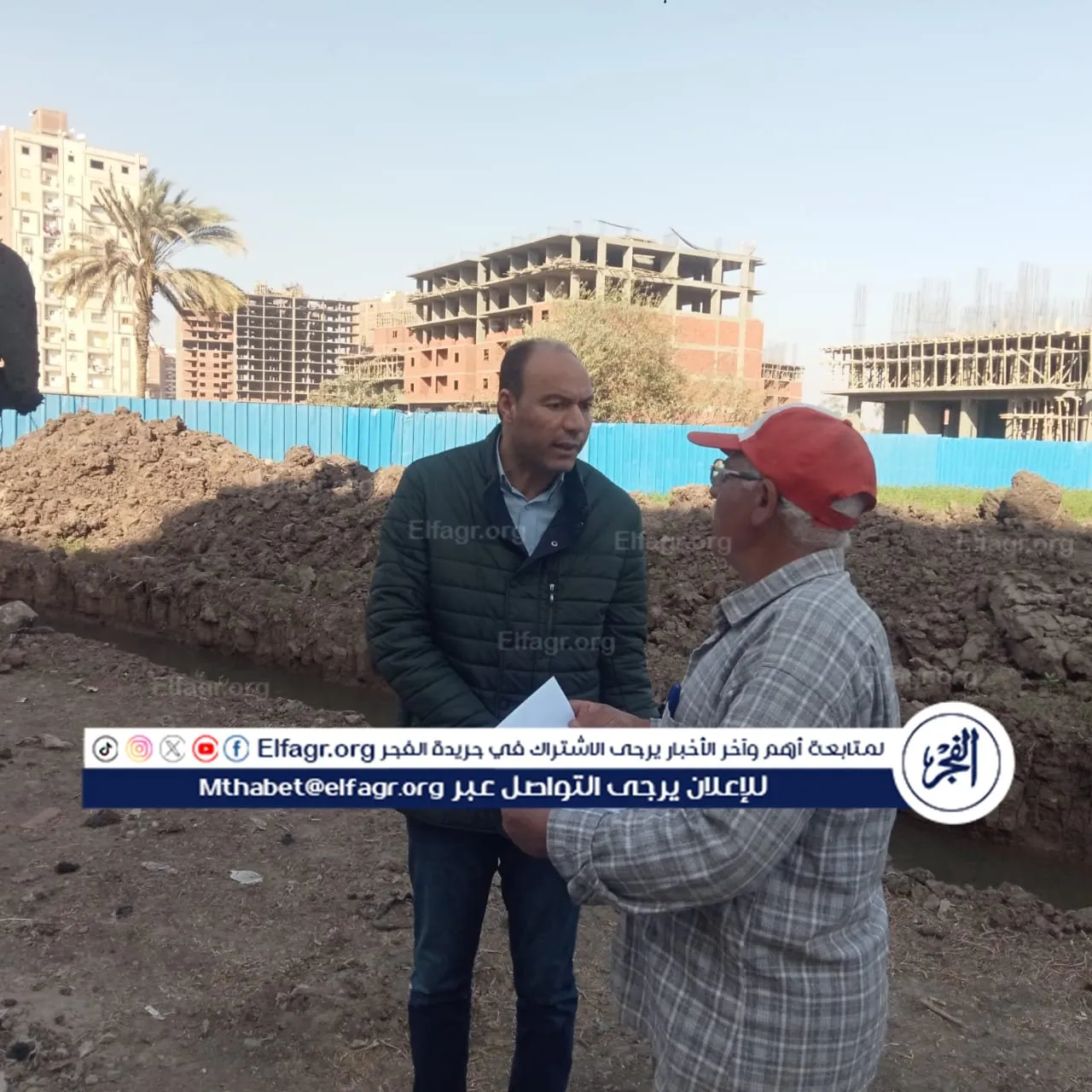 رئيس مركز ومدينة الفيوم يتابع أعمال الرصف بالخطة الاستثمارية