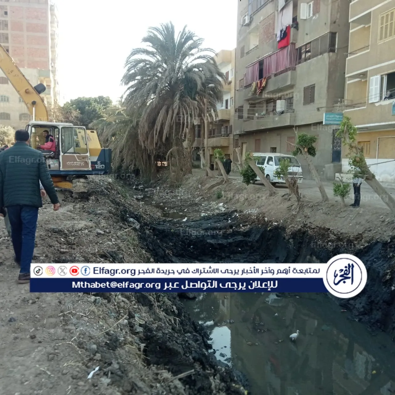 رئيس مركز ومدينة الفيوم يتابع أعمال الرصف بالخطة الاستثمارية