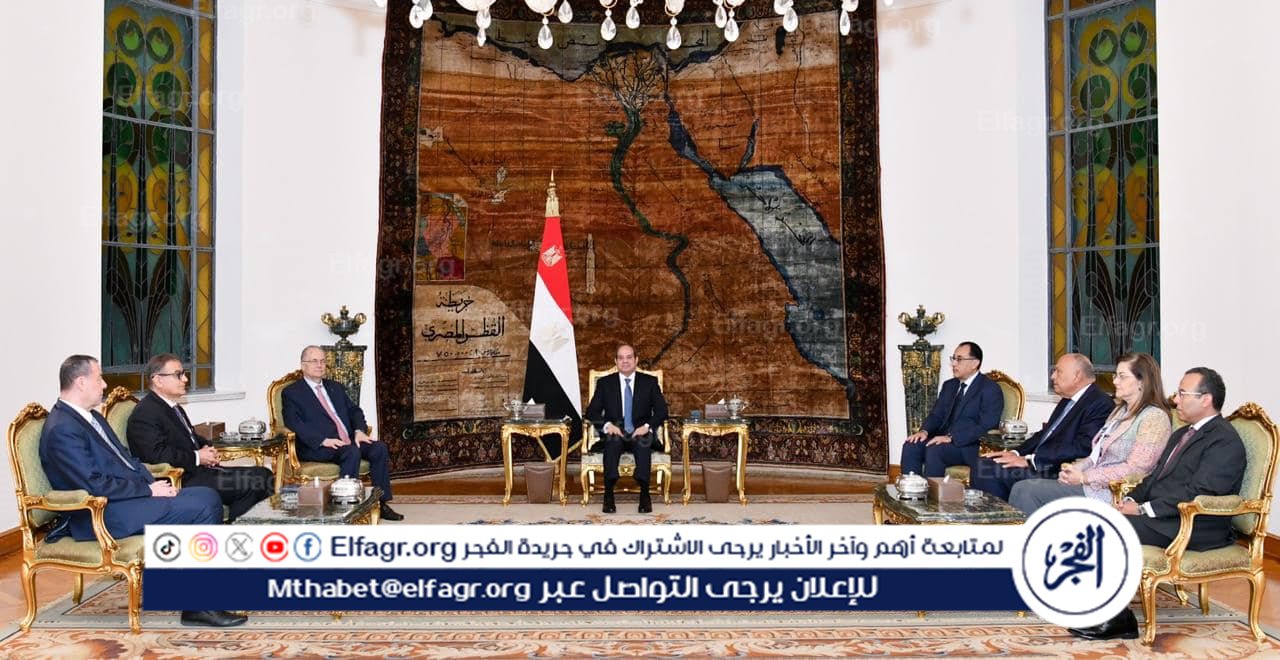 الرئيس السيسي يلتقي رئيس وزراء فلسطين