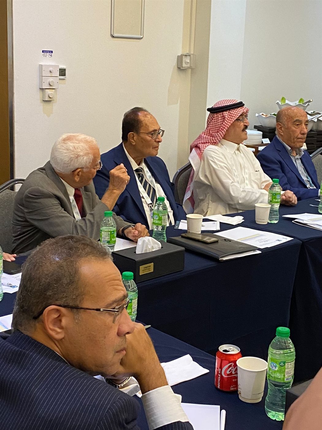 جانب من فعاليات اليوم الثاني للمنتدى العربي السادس للمياه