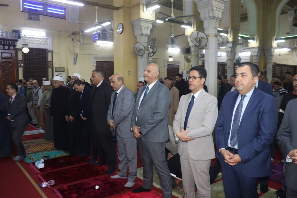 محافظ القليوبية ومدير الأمن