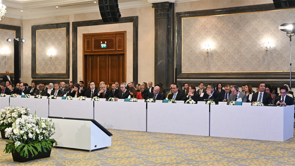 جانب من إطلاق تقرير المتابعة الثاني لبرنامج نوفى