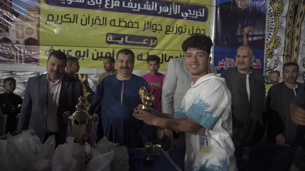 احتفالية امين اتحاد القبائل العربية ببني سويف