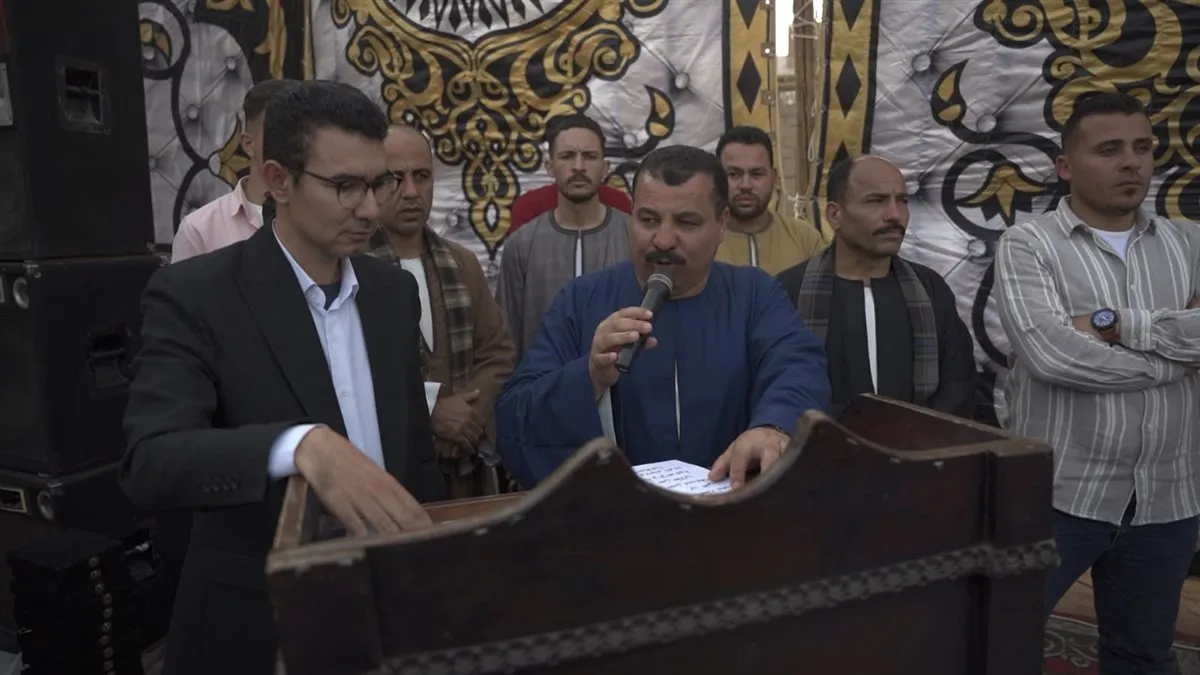 احتفالية امين اتحاد القبائل العربية ببني سويف