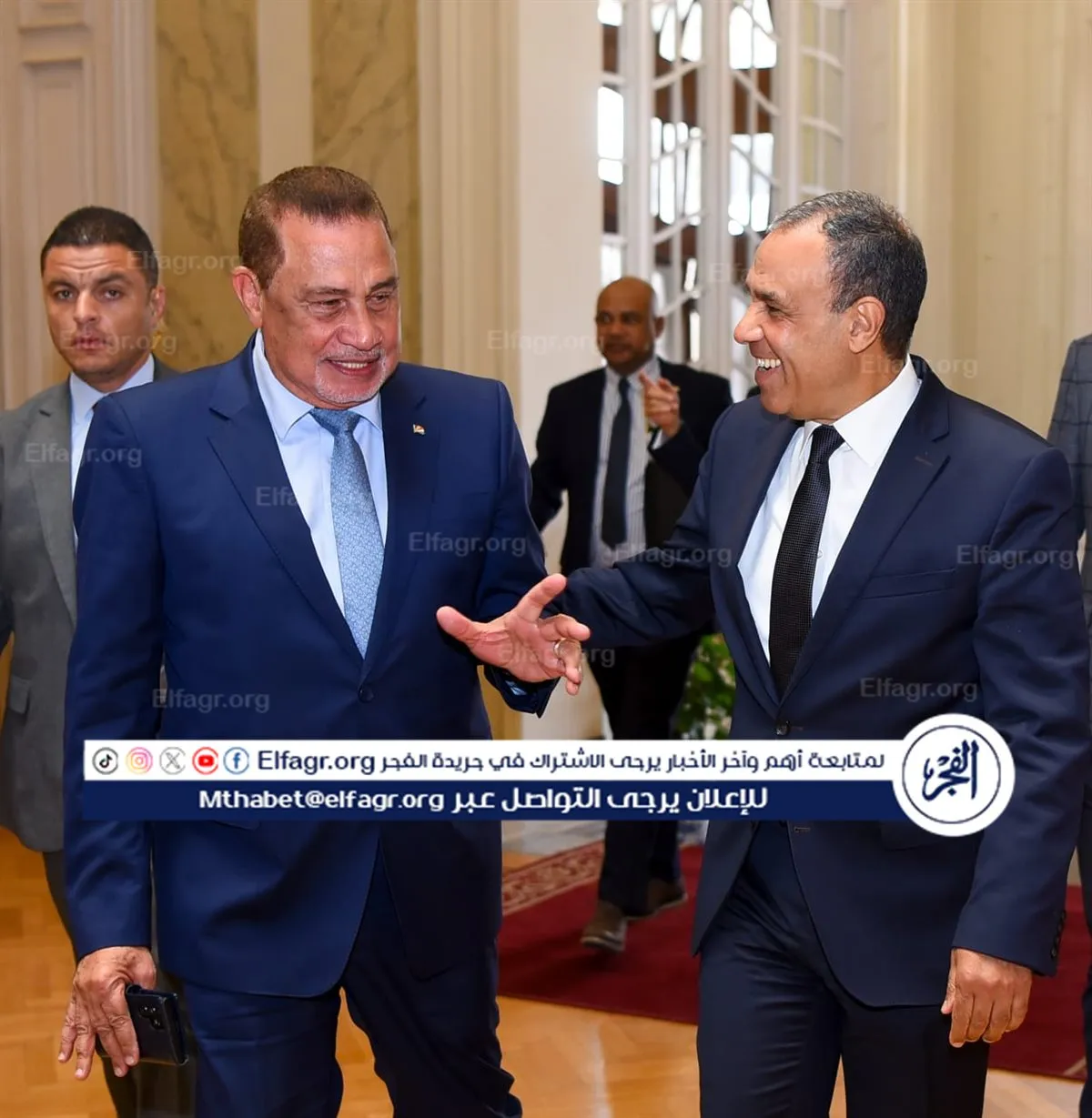 وزير الخارجية والهجرة يلتقي وزير خارجية سيشل