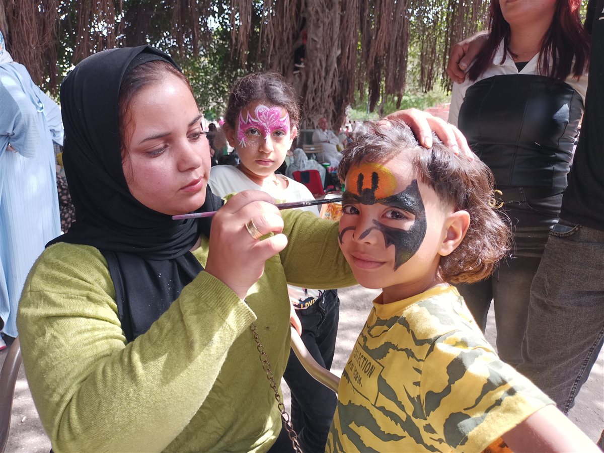 الأنشطة الترفيهية بحديقة حيوان الإسكندرية