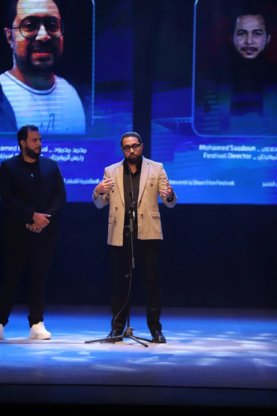 محمد محمود رئيس المهرجان&nbsp;