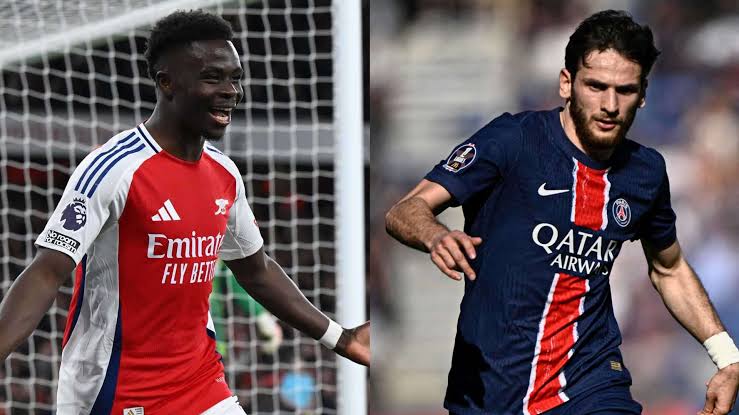 موعد مباراة باريس سان جيرمان ضد أرسنال