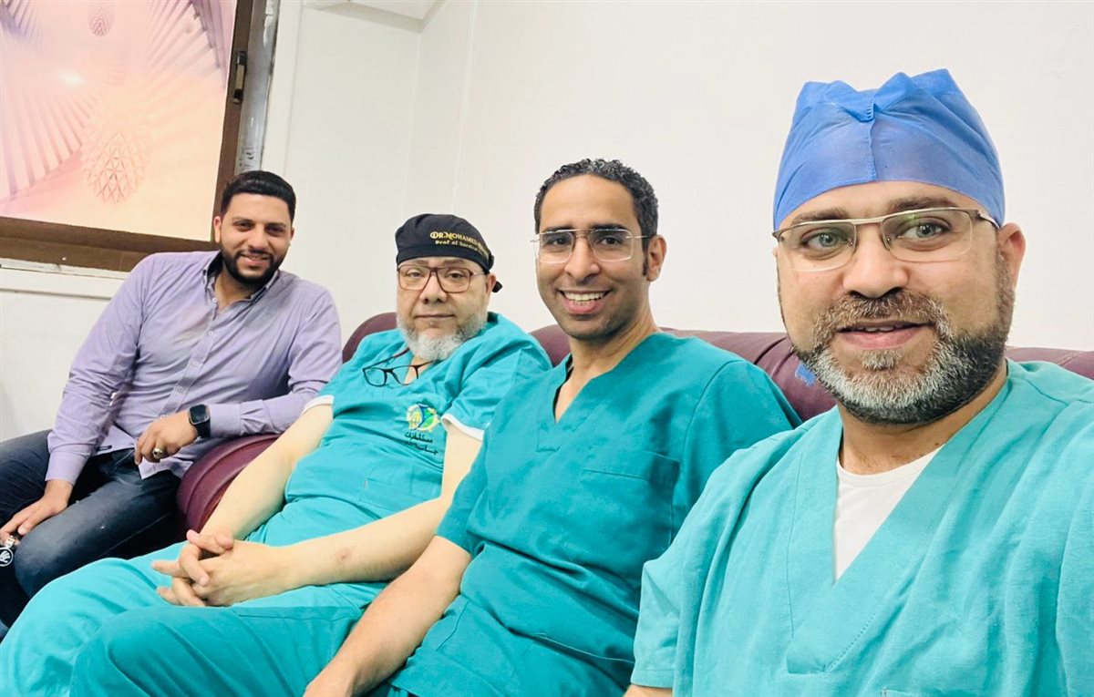 قدمت إدارة مستشفيات جامعة الفيوم خالص الشكر والتقدير للفريق الطبي والتمريض. 