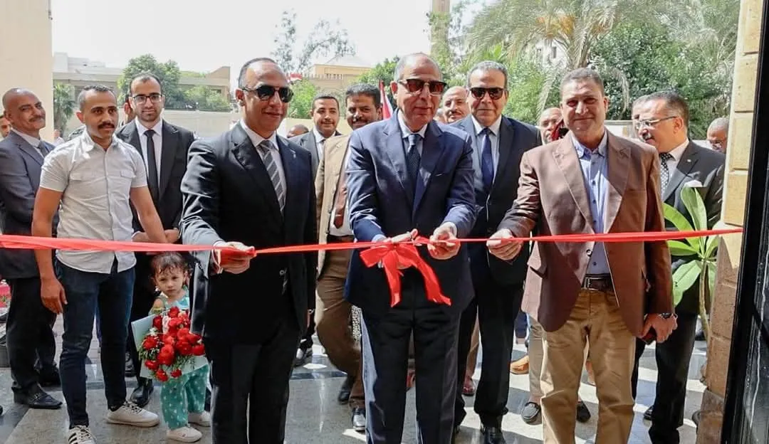 محافظ المنيا يفتتح مجمع الذكاء المكانى
