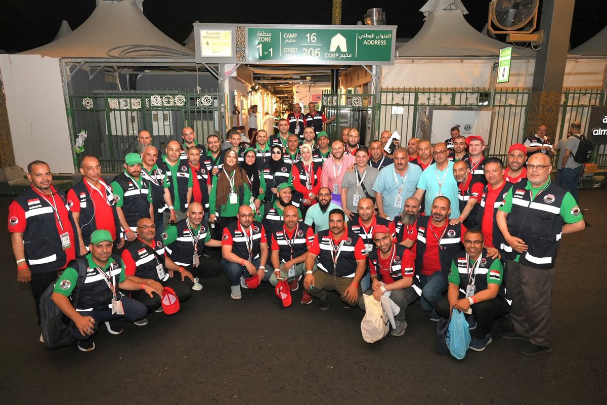 جانب من المتابعة للحجاج