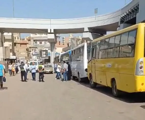 باصات من مطرانية ملوى لخدمه أهالى المركز