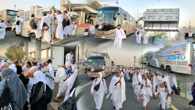 منظومة النقل تسجّل نجاحًا لافتًا في تصعيد الحجاج إلى منى