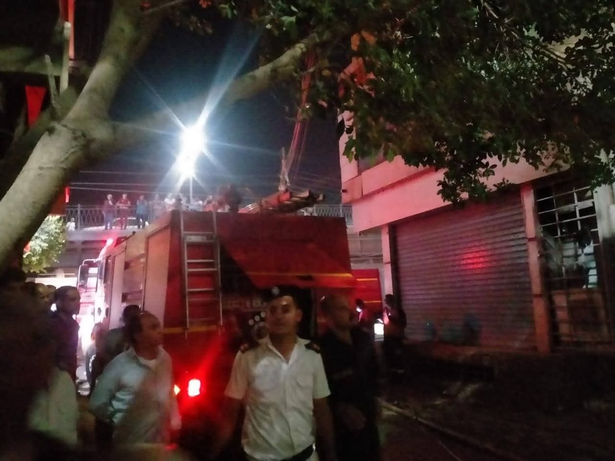 حريق بمركز جنه التخصصى لحديثى الولاده