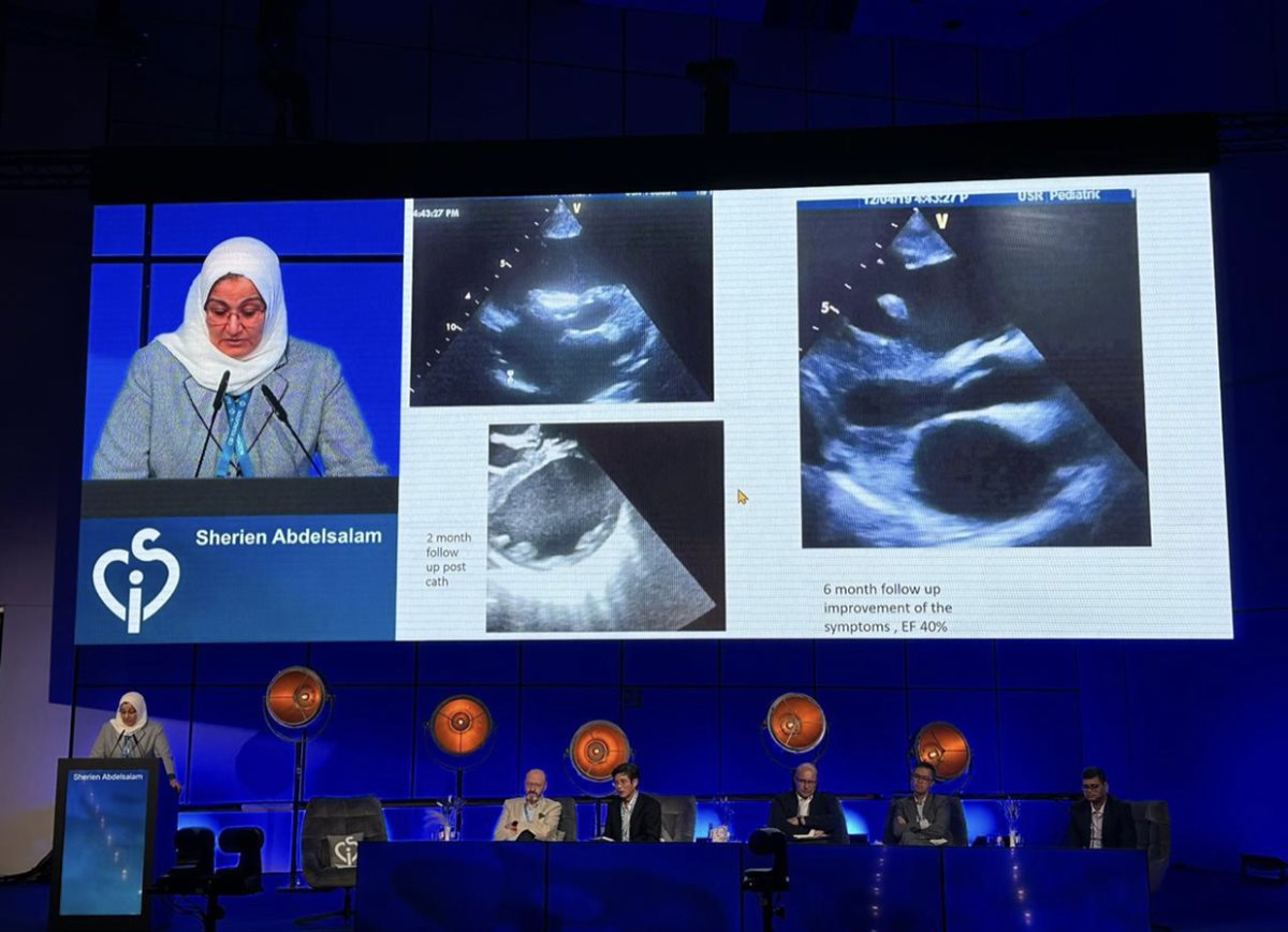 <strong>دكتور شيرين عبد السلام رئيس قسم قسطرة قلب الأطفال بمستشفى الناس</strong>&nbsp;