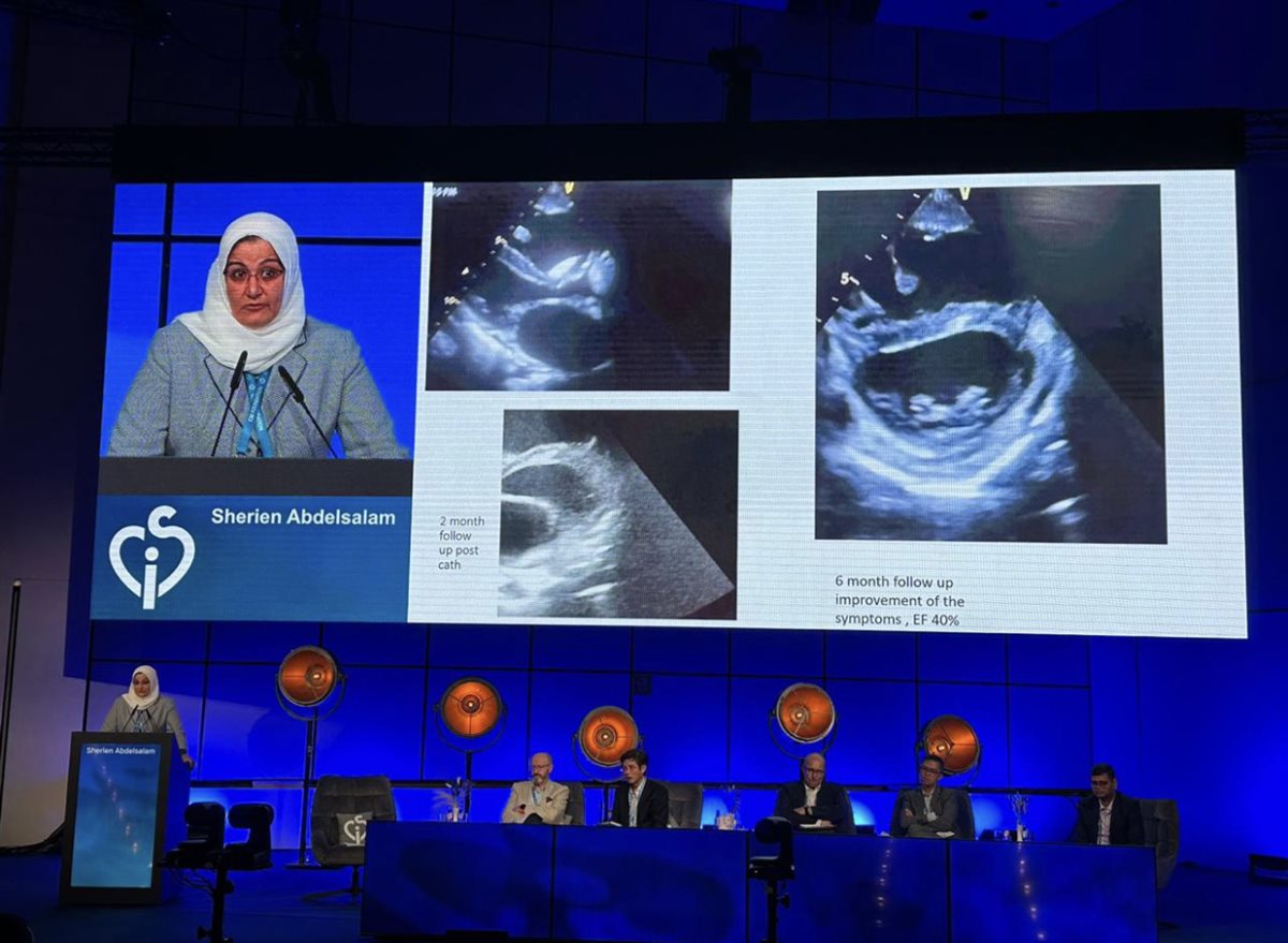 <strong>دكتور شيرين عبد السلام رئيس قسم قسطرة قلب الأطفال بمستشفى الناس</strong>&nbsp;