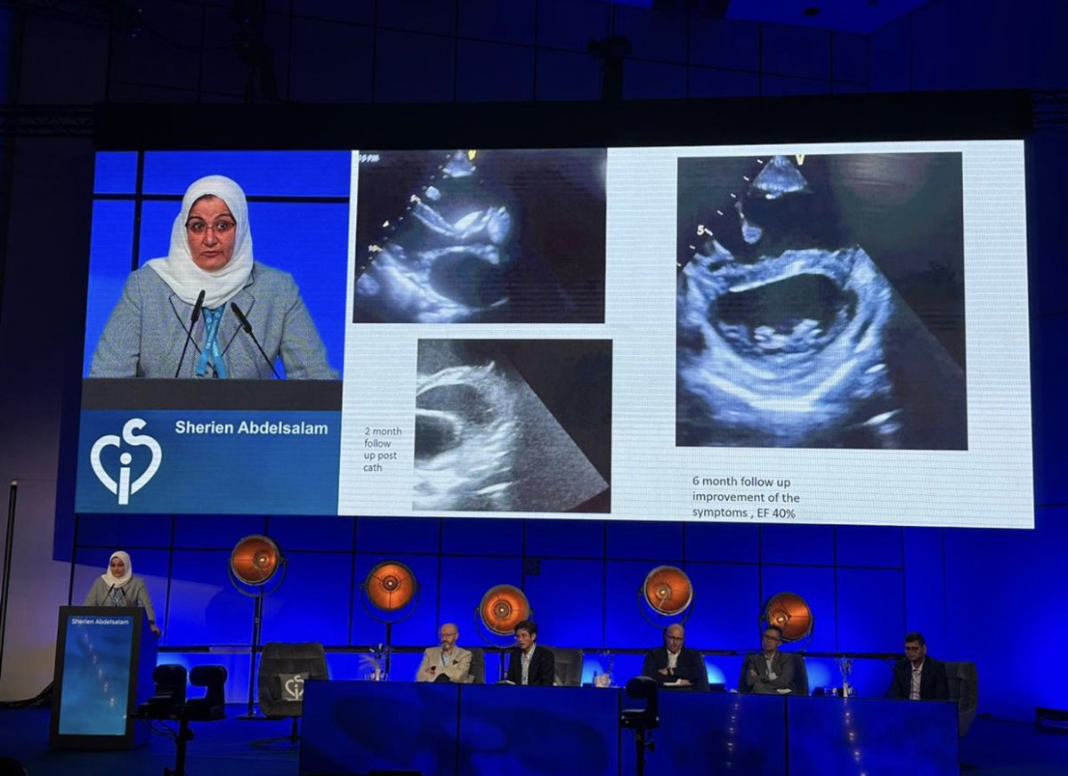 <strong>دكتور شيرين عبد السلام رئيس قسم قسطرة قلب الأطفال بمستشفى الناس</strong>&nbsp;