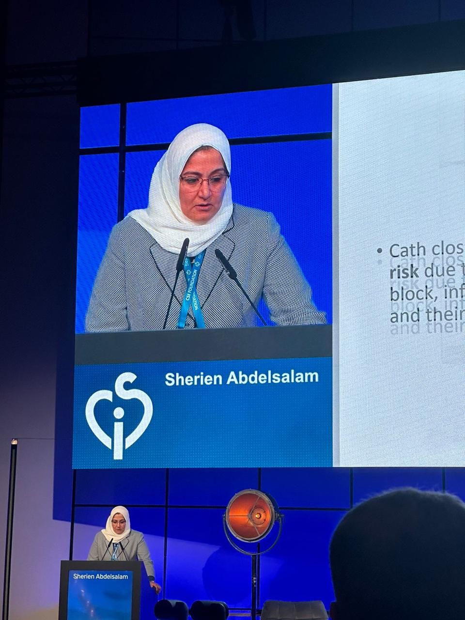 تحدث دكتورة شيرين عن عملية تركيب الدعامة الشريانية بالتفصيل 