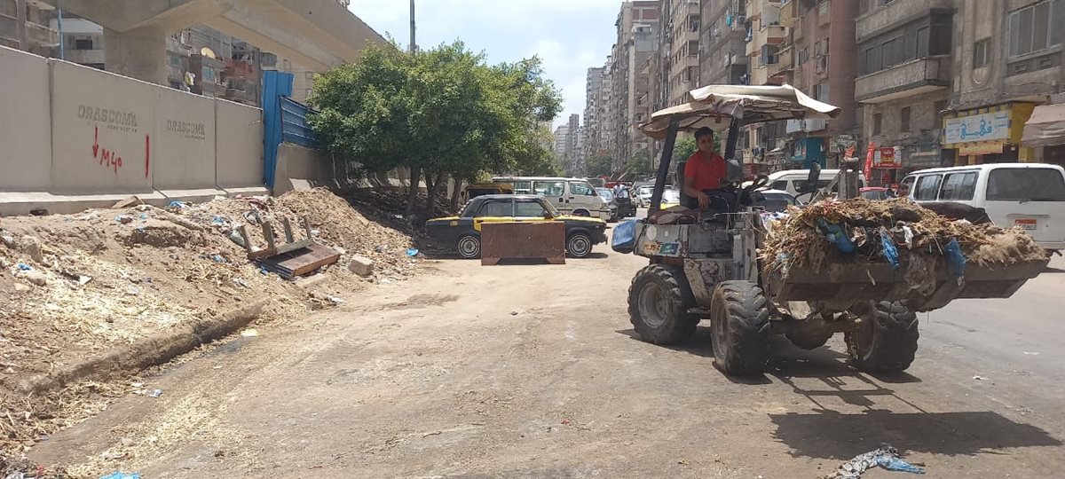 بعد الحملة من أمام مستشفى مبرة العصافرة