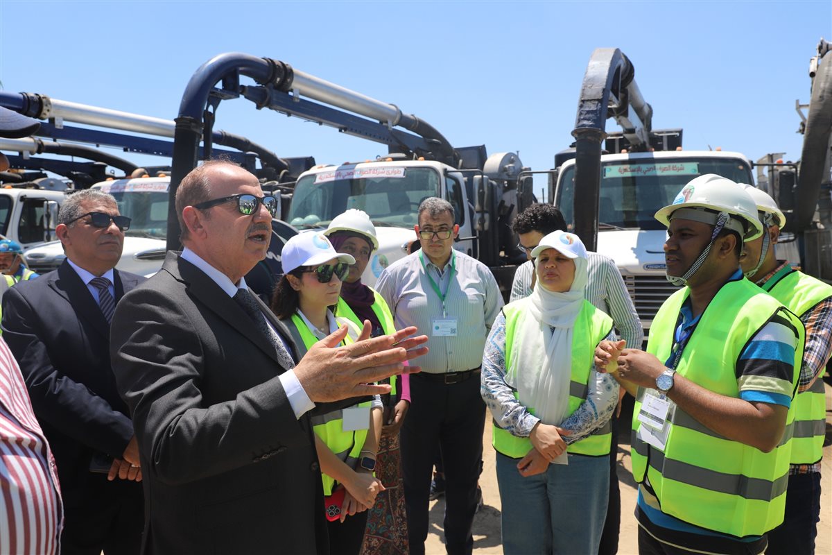 جانب من الزيارة