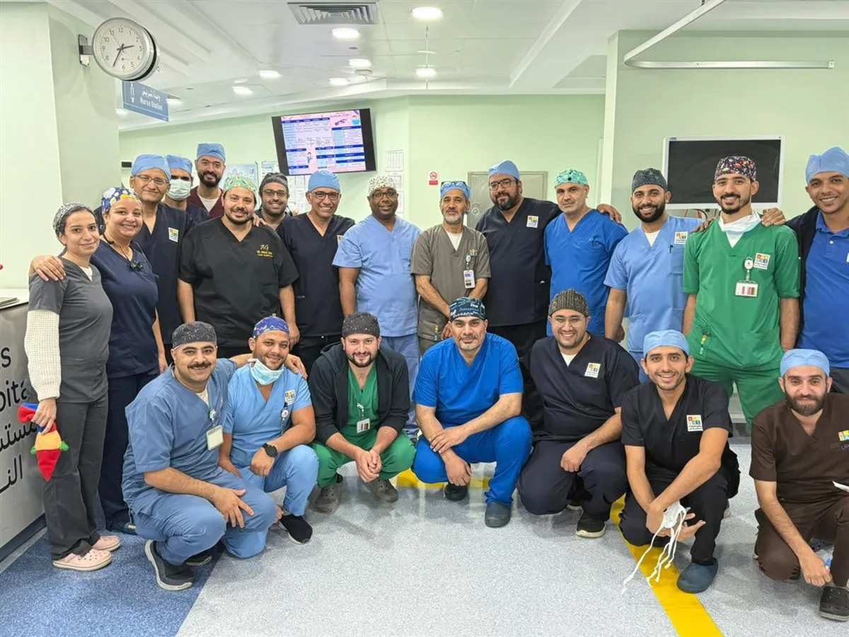 أطباء المستشفى