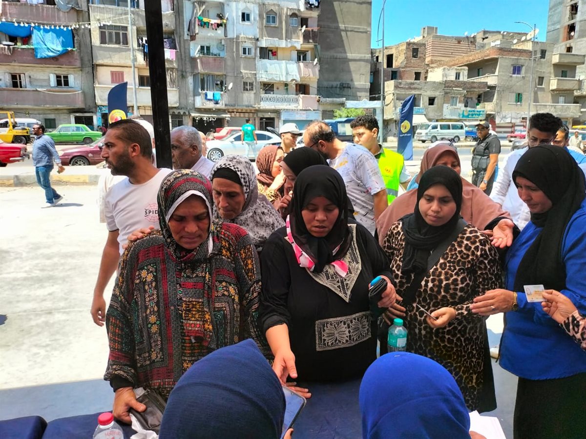 مشاركة المواطنين بأولى أيام انتخابات مجلس الشيوخ في الإسكندرية