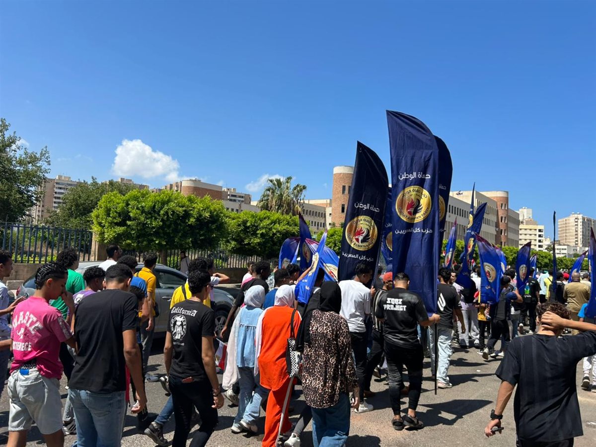 مشاركة المواطنين بأولى أيام انتخابات مجلس الشيوخ في الإسكندرية