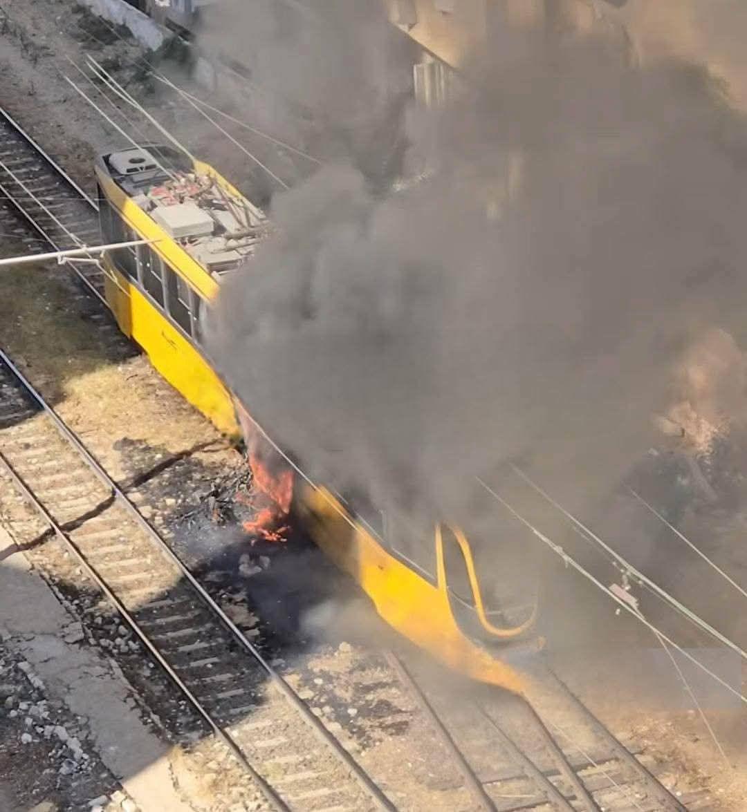 جانب من حريق