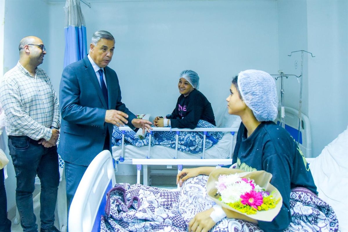 جانب من الزيارة 