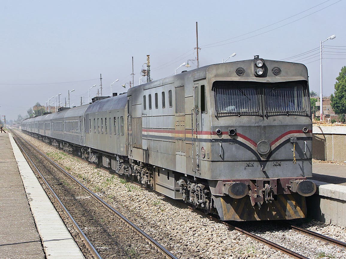 صورة ارشيفية لقطارات بني سويف 