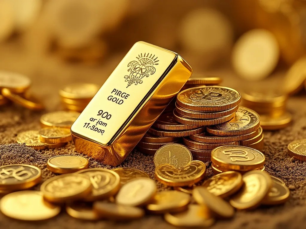 صورة أرشيفية للذهب 