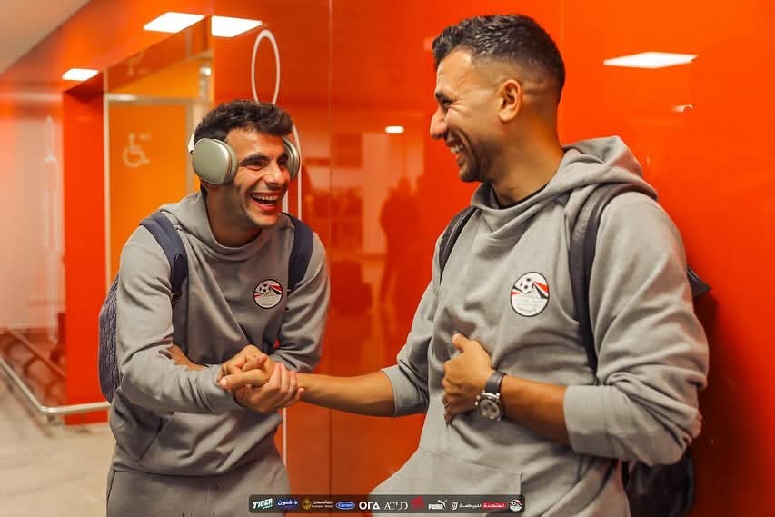 وصول بعثة منتخب مصر للمغرب 