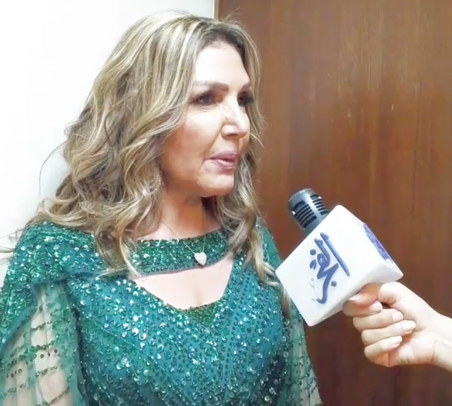 الفنانة نادية مصطفى