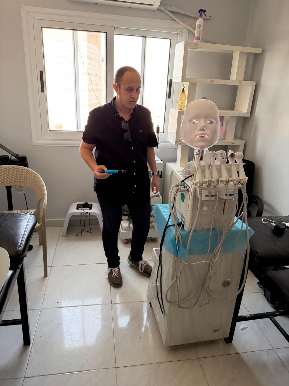 صورة من داخل المركز بني سويف