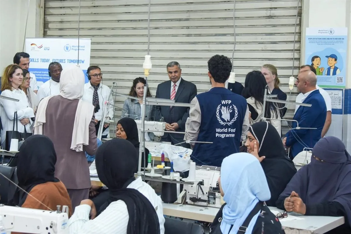 جانب من زيارة الوفد 