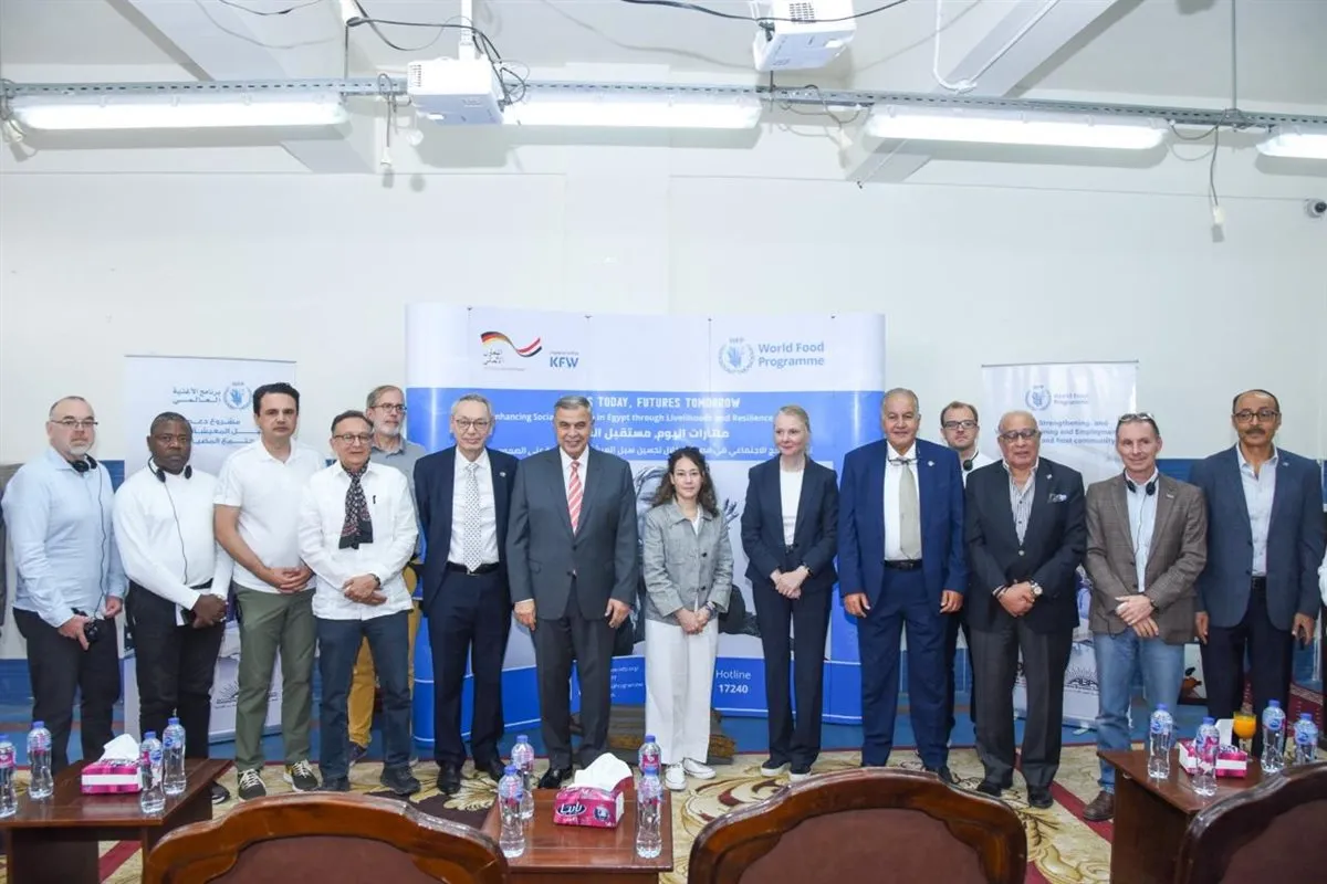 جانب من زيارة الوفد 