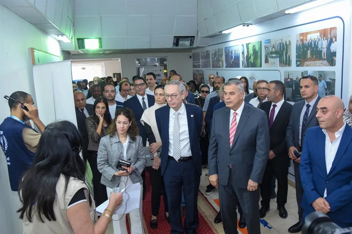 جانب من زيارة الوفد 