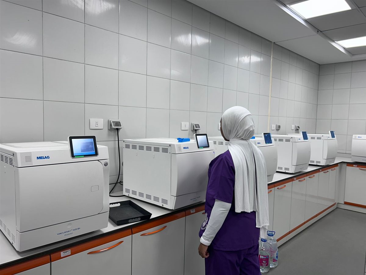 جانب من الزيارة