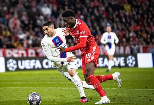 باريس سان جيرمان يصطدم ببايرن ميونخ 