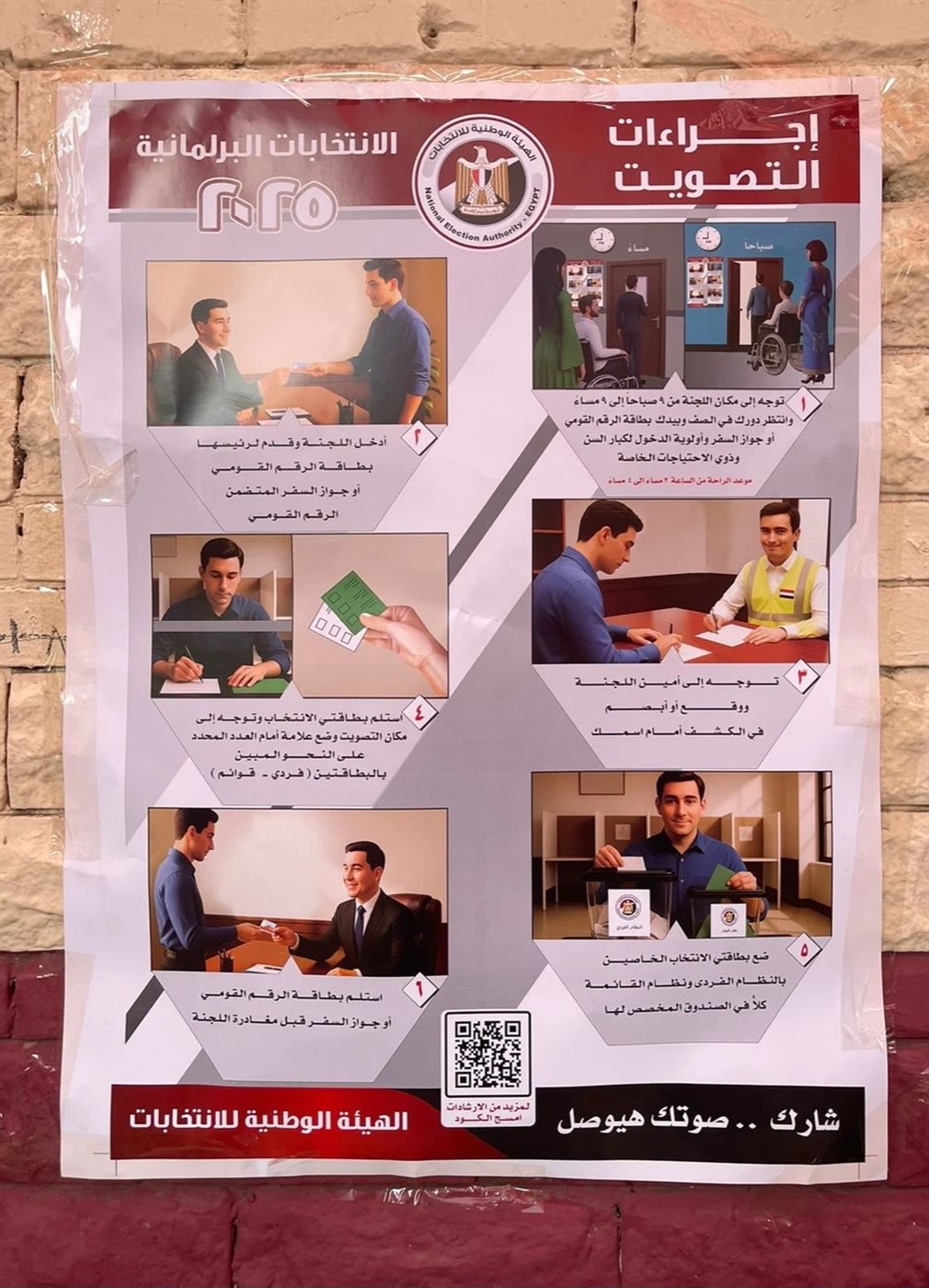 309675-لوحات-إرشادية-داخل-لجان-الجيزة-لتسهيل-التصويت-في-الانتخابات